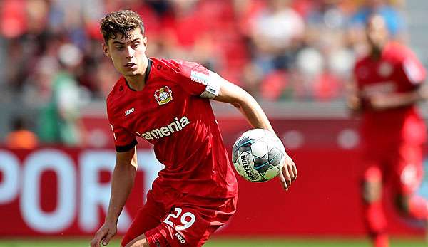 Kai Havertz ist wohl Topverdiener bei Bayer Leverkusen.