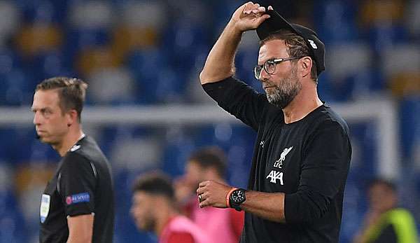 Jürgen Klopp und der FC Liverpool haben beim SSC Neapel verloren.
