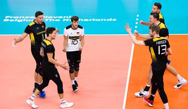 Die deutschen Volleyballer treffen im letzten Gruppenspiel auf Spanien.