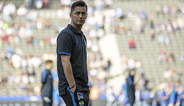 Ante Covic steht bei Hertha BSC unter Druck.