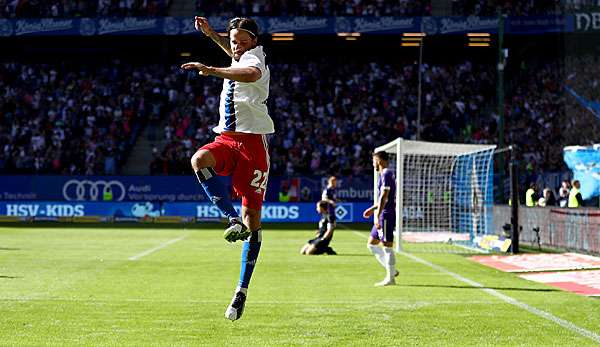 Nach der Derby-Pleite hat sich der Hamburger SV eindrucksvoll zurückgemeldet und mit dem fünften Saisonsieg den zweiten Tabellenplatz in der 2. Bundesliga gefestigt.