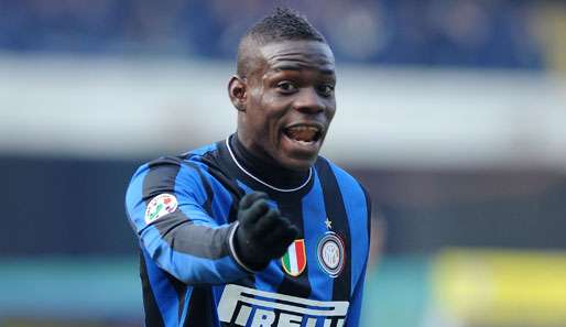 Mario Balotelli rettete Meister Inter beim 1:1 in Parma einen Punkt