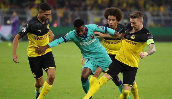Borussia Dortmund und der FC Barcelona trennten sich unentschieden.
