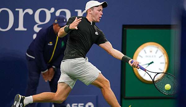 Dominik Koepfer glänzte bei den US Open.