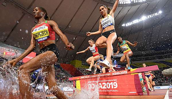 Gesa Felicitas Krause hat sich souverän für das Finale qualifiziert.