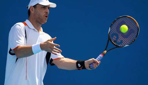 Bei den Australian Open war Michael Berrer in der zweiten Runde ausgeschieden