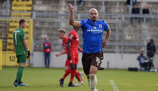 Timo Gebhart traf für die Löwen im Spiel gegen den FCK zum 3:1.