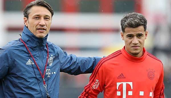 Niko Kovac zeigt sich von Philippe Coutinhos fußballerischen Qualitäten begeistert.