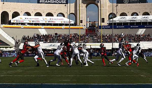 Sean McVay und die Los Angeles Rams treffen auf die Seattle Seahawks.