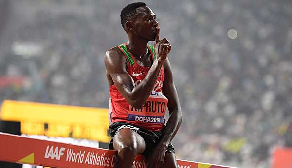 Conseslus Kipruto siegte in einem Wahnsinns-Rennen im Foto-Finish.