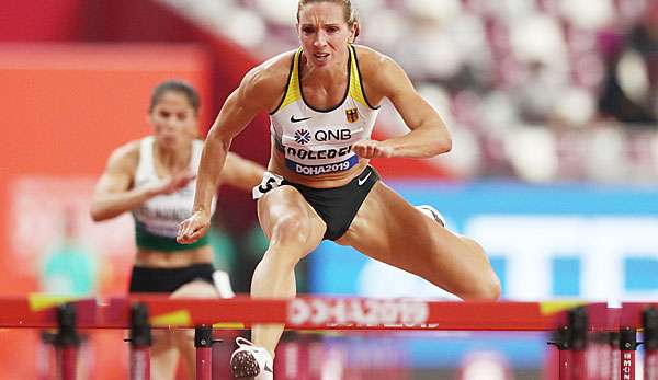 Die frühere Europameisterin Cindy Roleder (Halle/Saale) hat bei der Leichtathletik-WM in Doha das Finale über 100 m Hürden klar verpasst. 