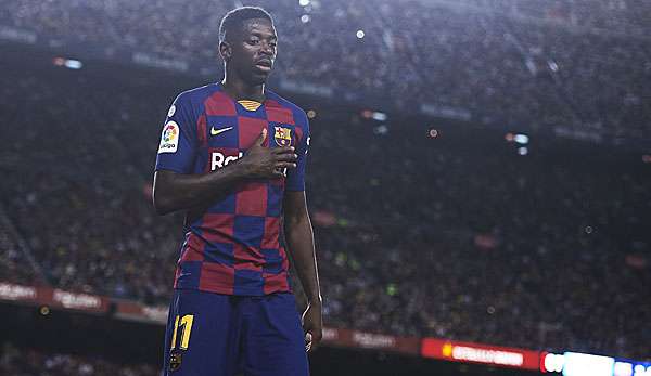 Ousmane Dembele fehlt dem FC Barcelona im Clasico.