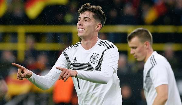 Kai Havertz wusste gegen Argentinien in der ersten Halbzeit zu überzeugen.