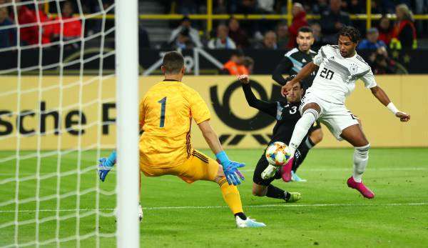 Serge Gnabry erzielte das 1:0.