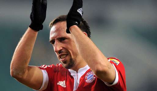 Franck Ribery soll weiter Spielpraxis erhalten und wird wohl in der Startelf stehen