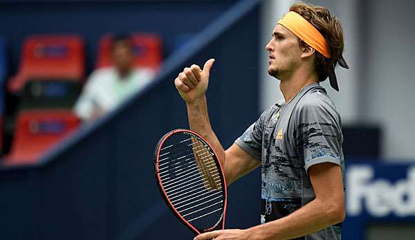 Alexander Zverev trifft im Achtelfinale auf Andrey Rublev.