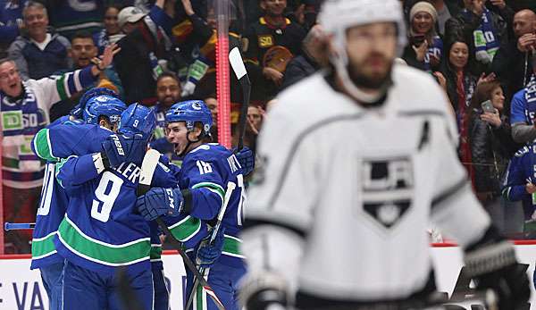 Die Los Angeles Kings haben 2:8 gegen die Vancouver Canucks verloren.