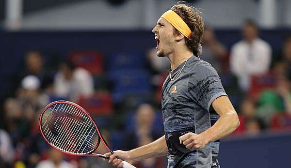 Alexander Zverev will das ATP Masters Turnier in Shanghai für sich entscheiden.