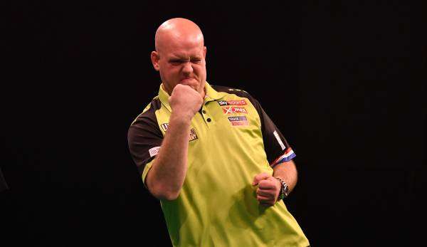 Michael van Gerwen steht auf Platz eins der Order of Merit.