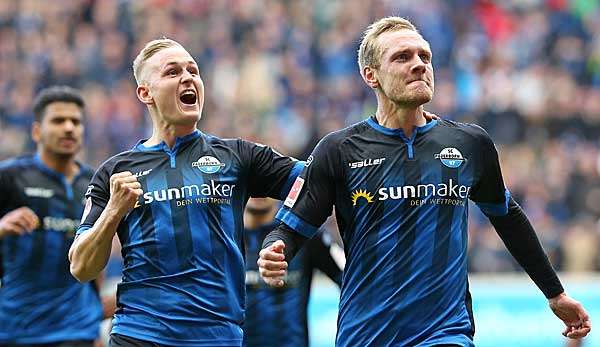 Viel Grund zum Jubeln gab es für den SC Paderborn in dieser Saison nicht, der Verein sitzt mit einem Punkt auf dem letzten Rang.