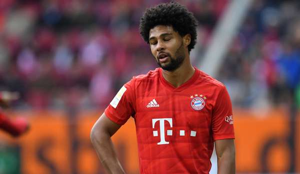 Serge Gnabry war nach dem späten Ausgleich gegen den FC Augsburg bedient.