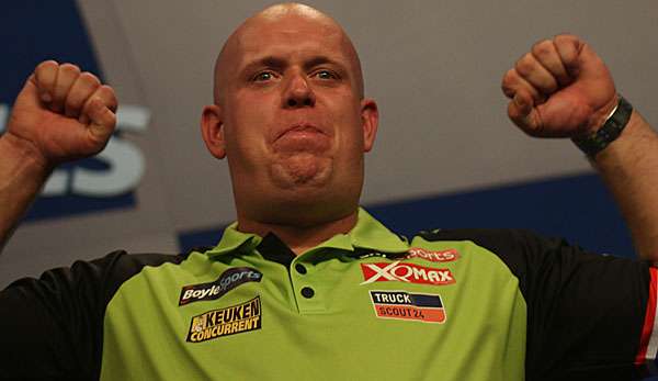 Michael van Gerwen gewinnt seinen nächsten Titel.