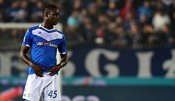 Mario Balotelli hat mit Brescia gegen Genua verloren. 