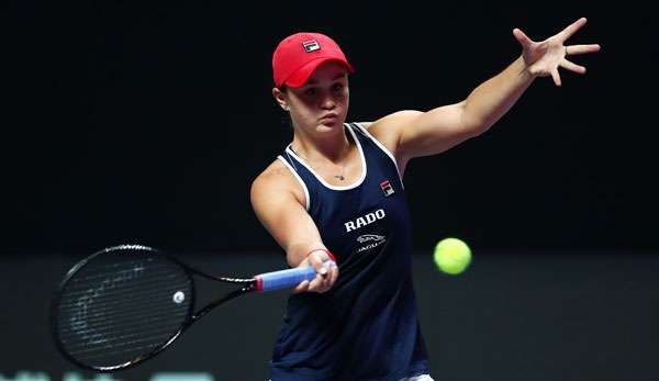 Ashleigh Barty trifft am zweiten Spieltag auf Naomi Osaka.