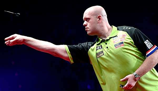 Michael van Gerwen tritt am Wochenende im Finale der World Series of Darts an.