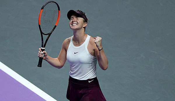 Jelena Svitolina steht bei den WTA-Finals im Halbfinale.