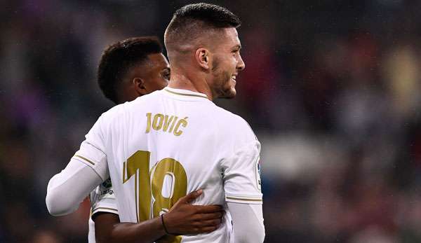 Der eingewechselte Luka Jovic traf für Real Madrid gegen CD Leganes.