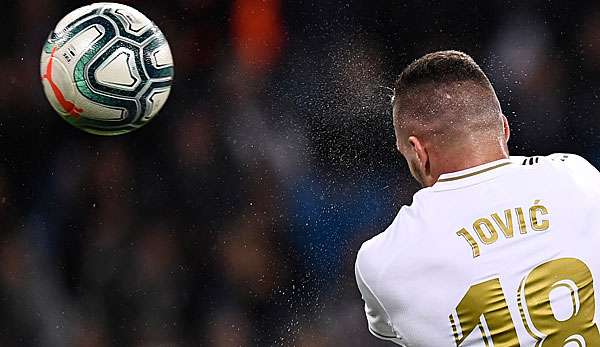 Luka Jovic soll im Visier von Inter Mailand stehen.