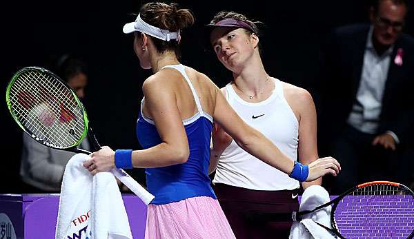 Elina Svitolina steht bei den WTA-Finals im Endspiel.