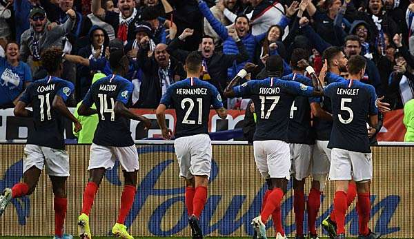 Weltmeister Frankreich hat sich noch nicht sicher für die EM 2020 qualifiziert. 