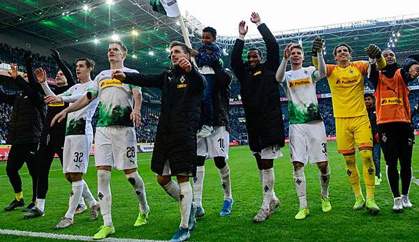 Borussia Mönchengladbach ist derzeit Tabellenführer.