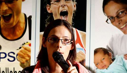 Tia Hellebaut gewann bei den Olympischen Spielen 2008 in Peking die Goldmedaille