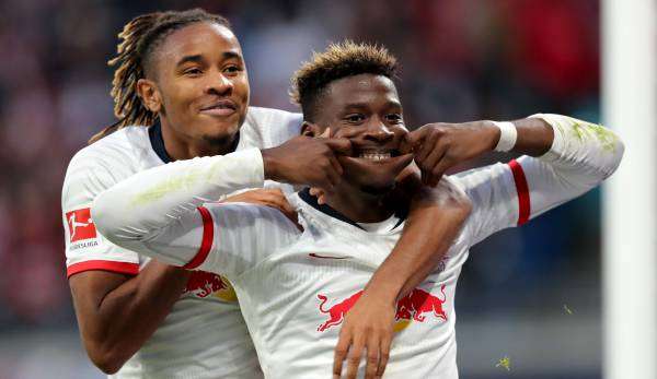 Bei RB Leipzig haben zurzeit alle Spieler gute Laune.