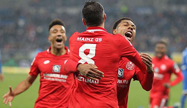 Levin Öztunali brachte Mainz gegen Hoffenheim in Führung.