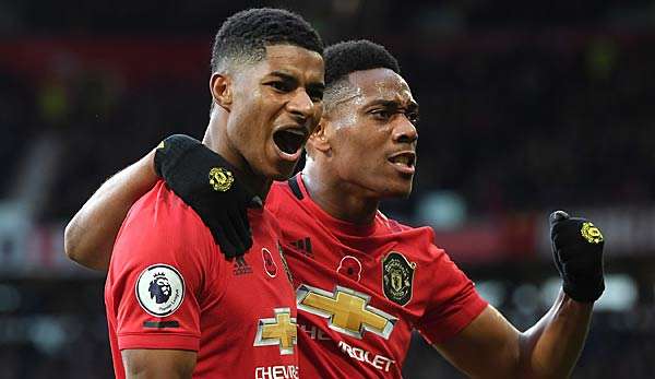 Marcus Rashford und Anthony Martial wollen Manchester United zum Erfolg schießen.