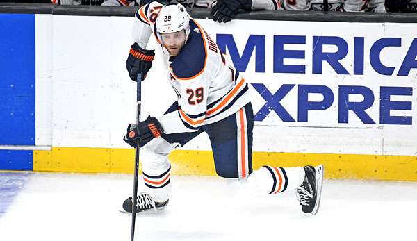 Leon Draisaitl verbuchte beim Sieg in Las Vegas drei Assists.