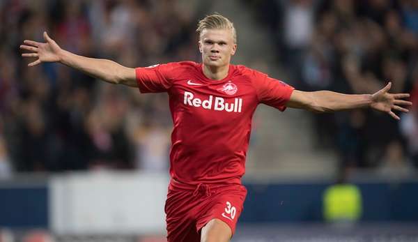 Erling Haaland könnte zukünftig für RB Leipzig auflaufen.