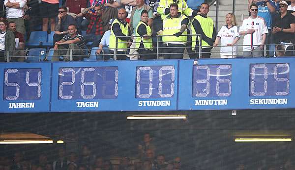 Die legendäre Stadionuhr des HSV wird bald in Dortmund zu bewundern sein. 