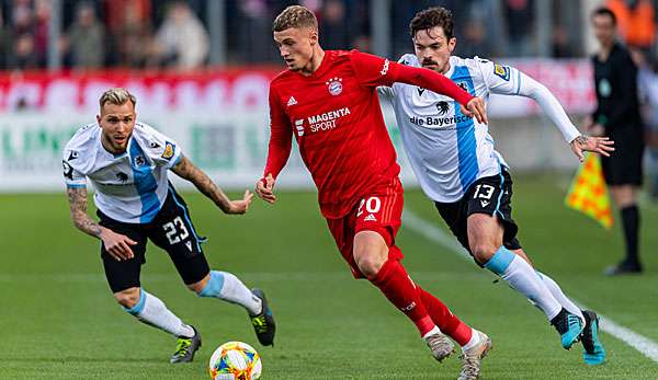 Michael Cuisance sammelt in der zweiten Mannschaft des FC Bayern Spielpraxis.