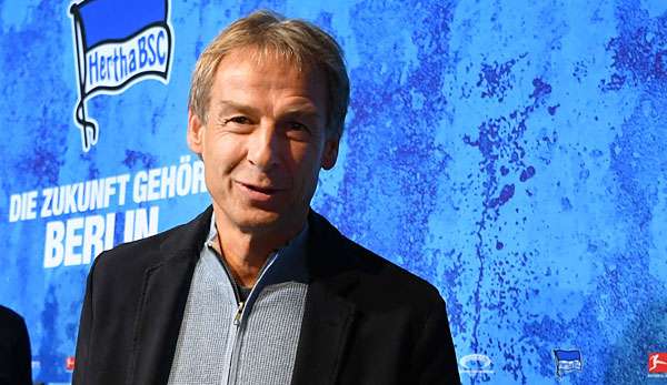 Jürgen Klinsmann übernimmt bis Saisonende die Hertha.