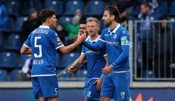 Der FCM siegte gegen Unterhaching mit 3:0.