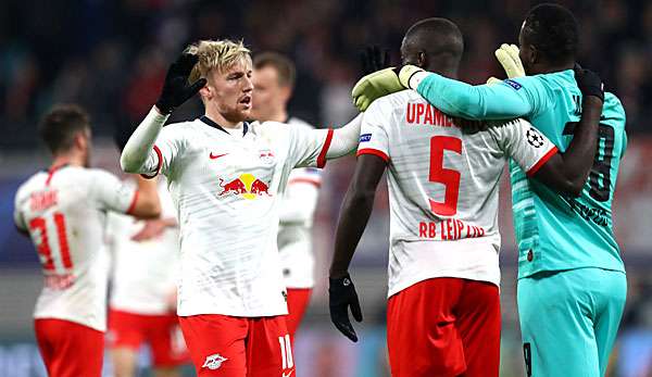 RB Leipzig steht im Achtelfinale der Champions League.