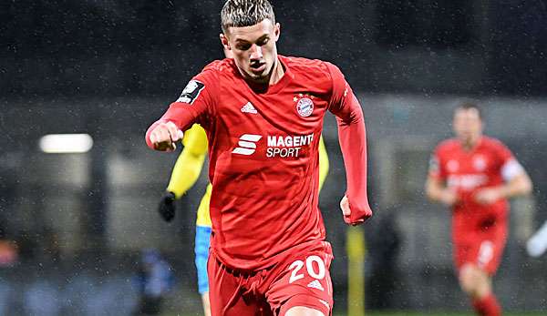 Michael Cuisance traf bei der Niederlage des FC Bayern II.