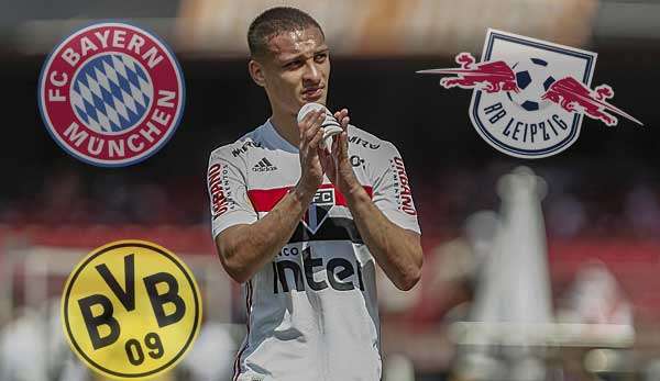 Hat angeblich großes Interesse in der Bundesliga geweckt: Sao Paulos Sturm-Juwel Antony.