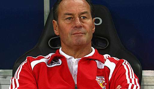 Huub Stevens kassierte mit Red Bull Salzburg die erste Pleite in der Europa League