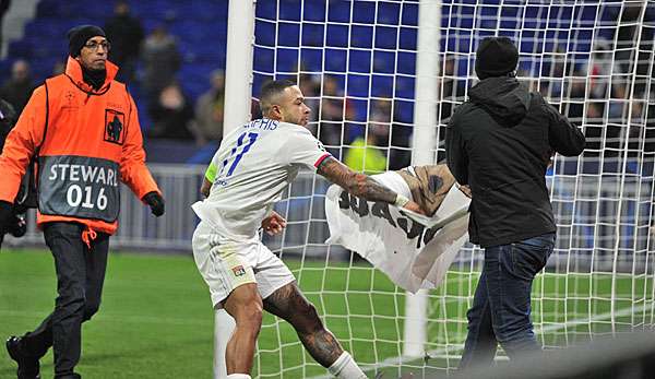 Memhis Depay hatte gegen Leipzig den Treffer zum 2:2-Ausgleich erzielt.